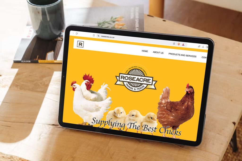 Rose Acres Website Designed By Kili Web