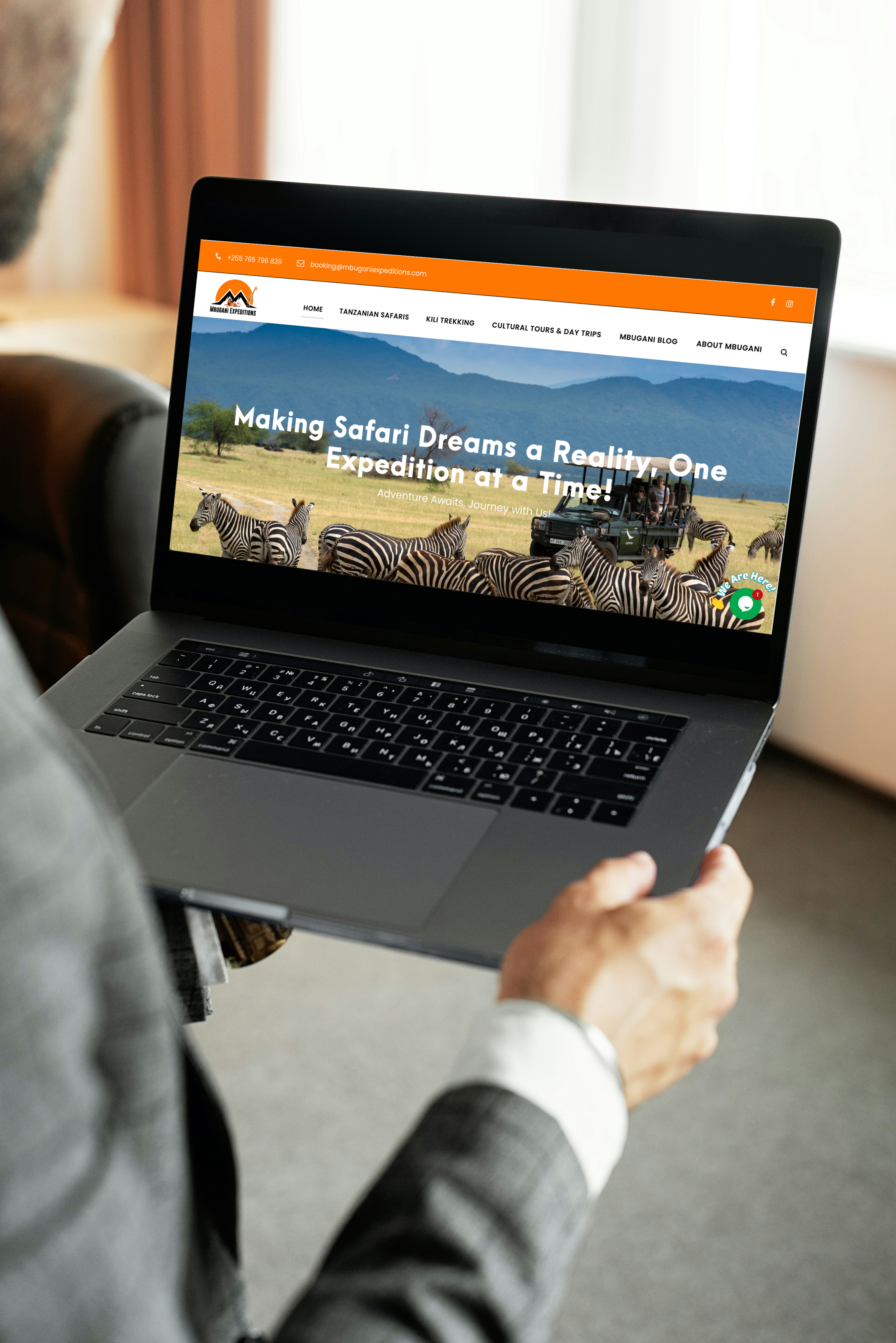 Mbugani Expeditions Website Designed By Kili Web